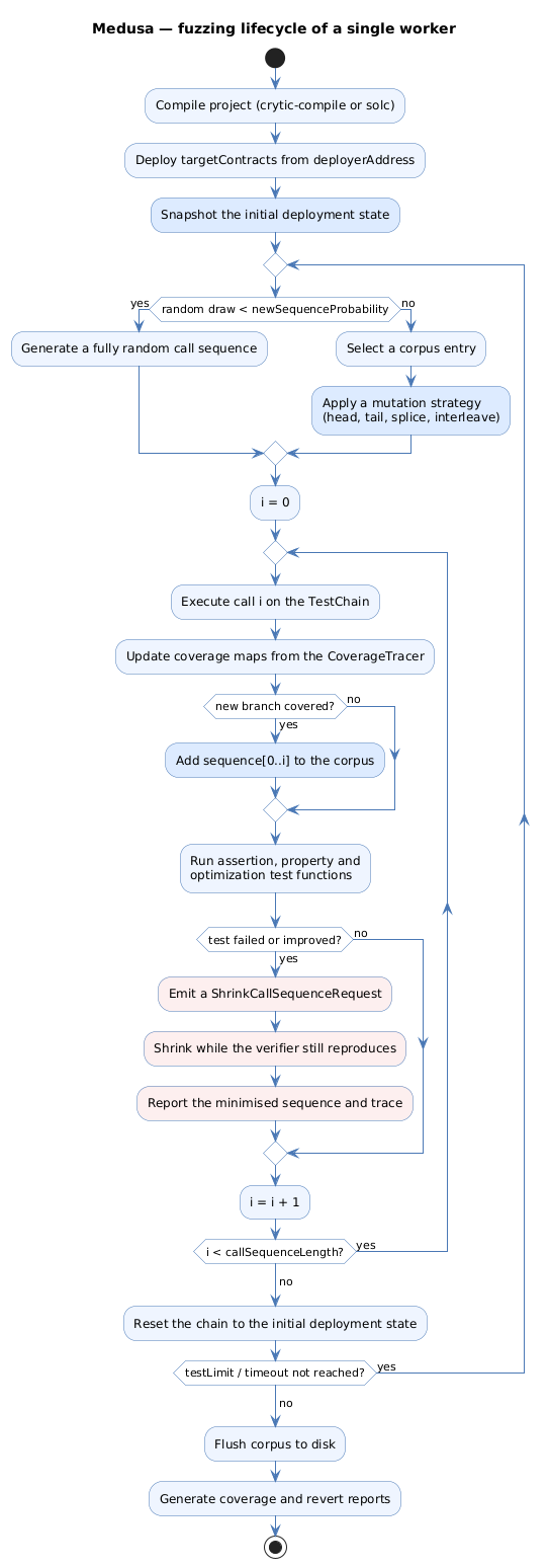 Medusa fuzzing lifecycle